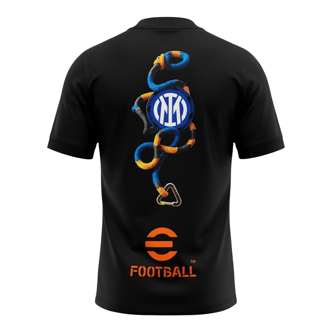 Heren Inter Milan Pre-Match Voetbalshirt 2025/26 - detail