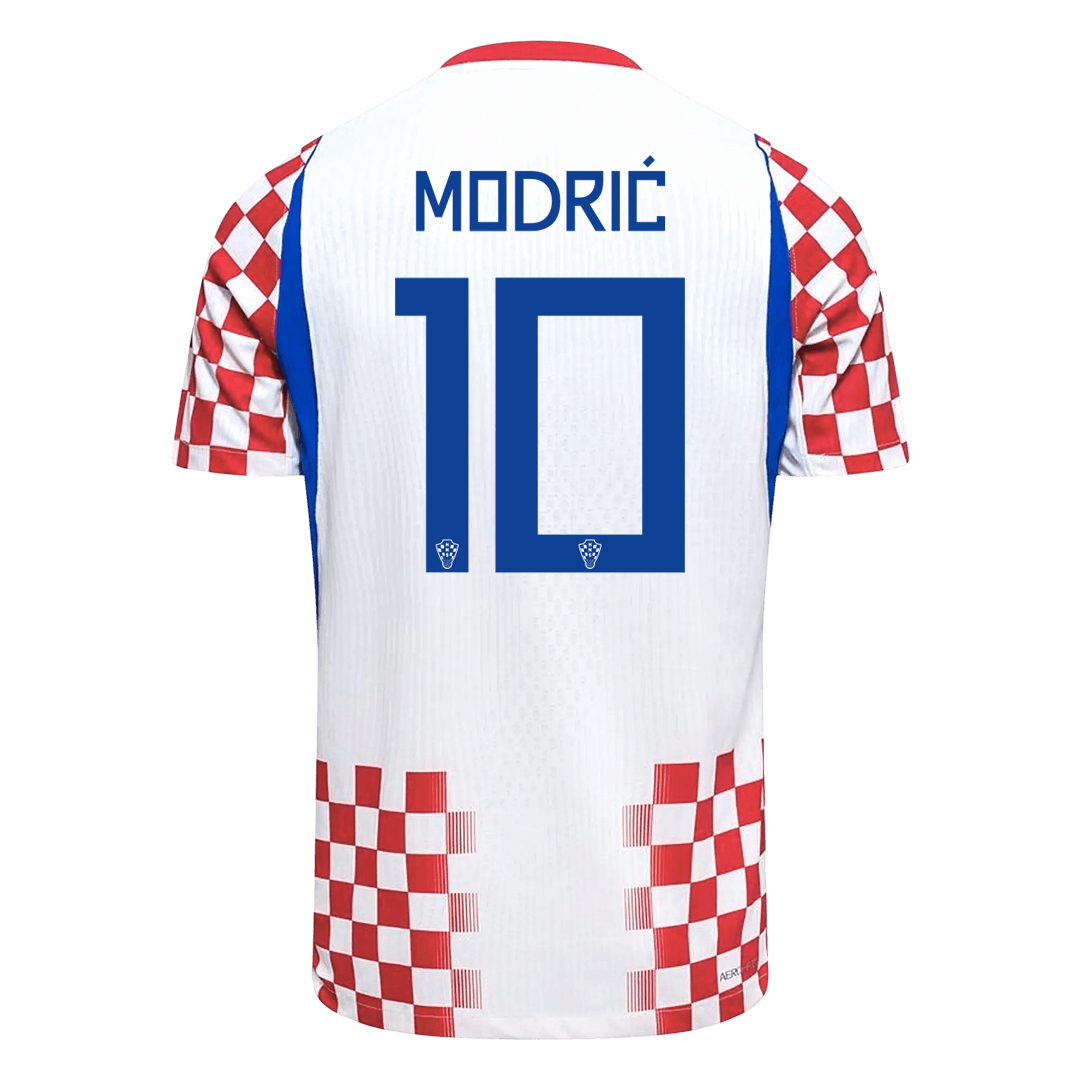 MODRIĆ #10 Croatia Thuis Spelersversie Voetbalshirt WK Voetbal 2026 - Slim Fit