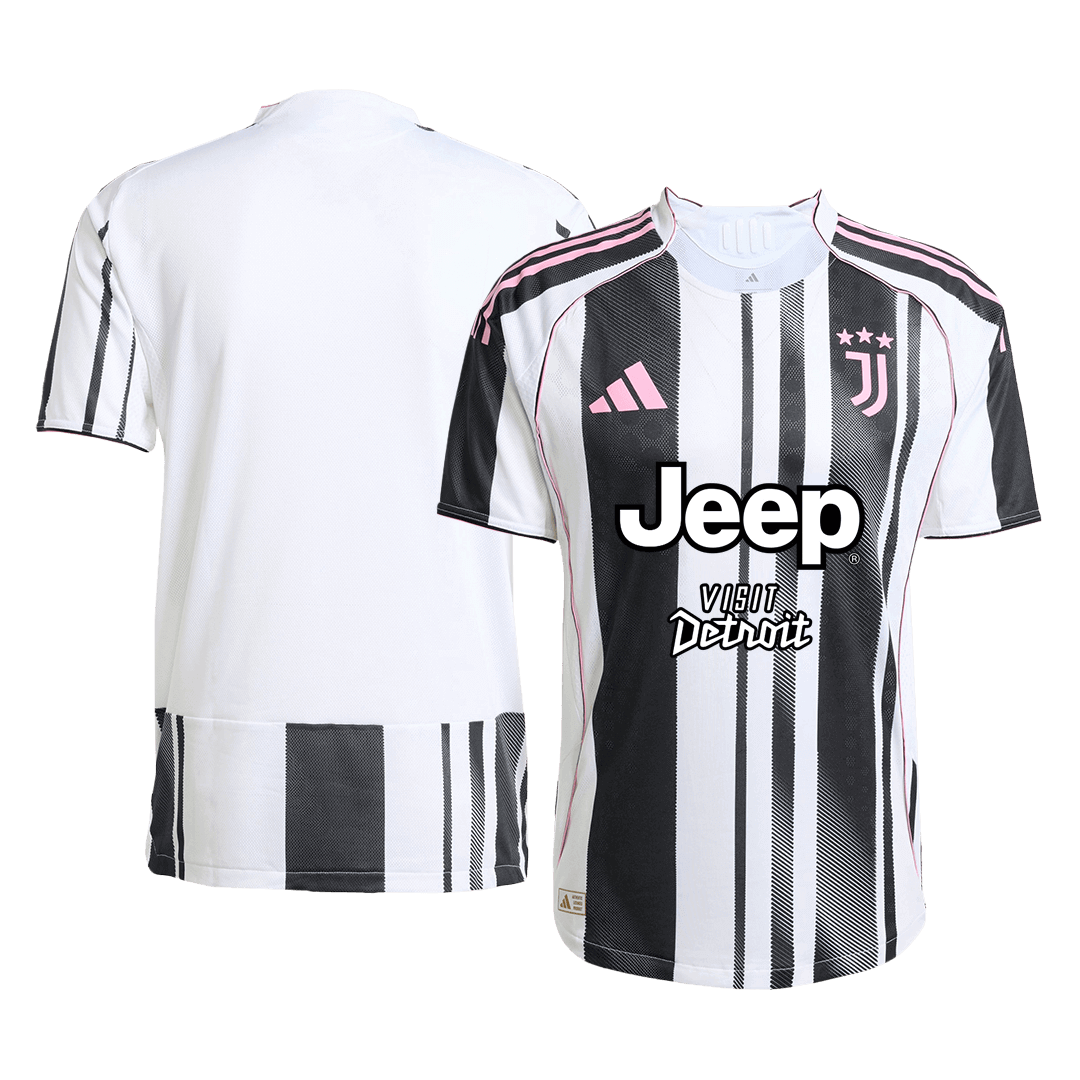 Juventus Thuis Spelersversie Voetbalshirt 2025/26 - Slim Fit