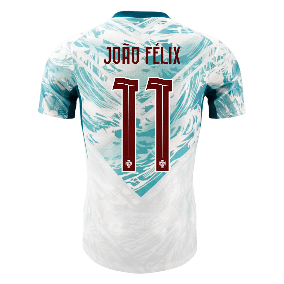 JOÃO FÉLIX #11 Portugal Uit Spelersversie Voetbalshirt WK Voetbal 2026 - Slim Fit
