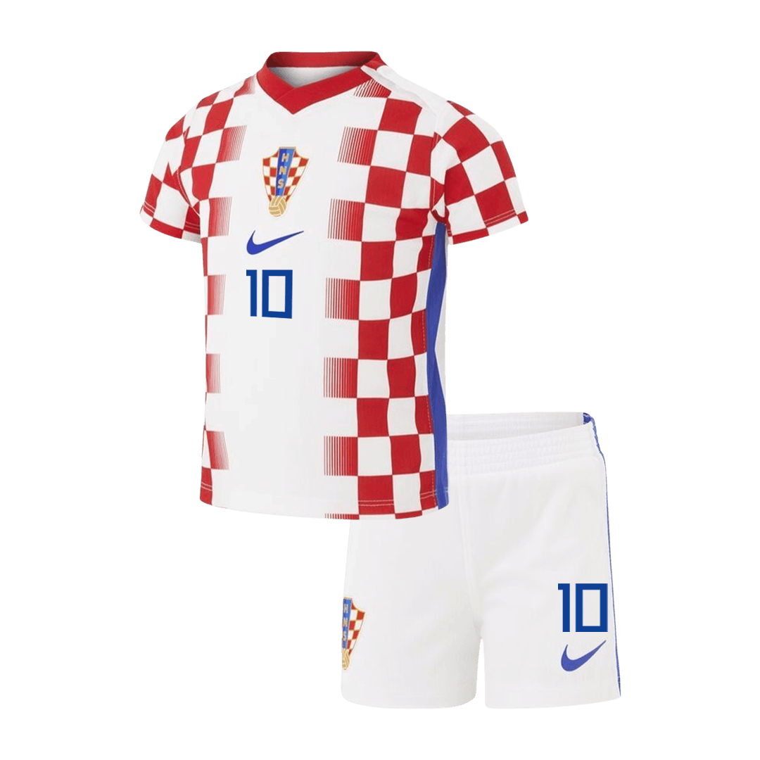 MODRIĆ #10 Jeugd Croatia Thuis Tenue WK Voetbal 2026