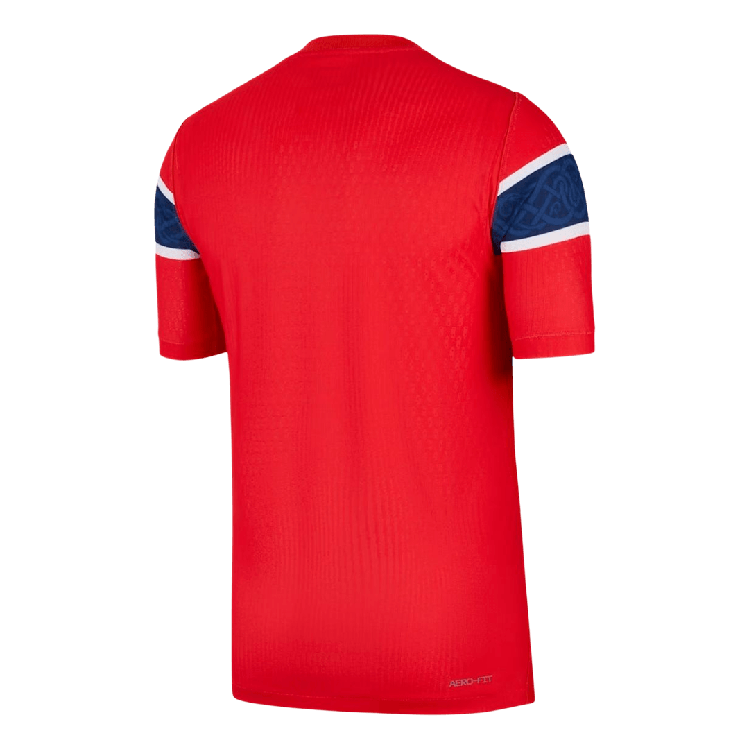 Norway Thuis Spelersversie Voetbalshirt WK Voetbal 2026 - Slim Fit - detail