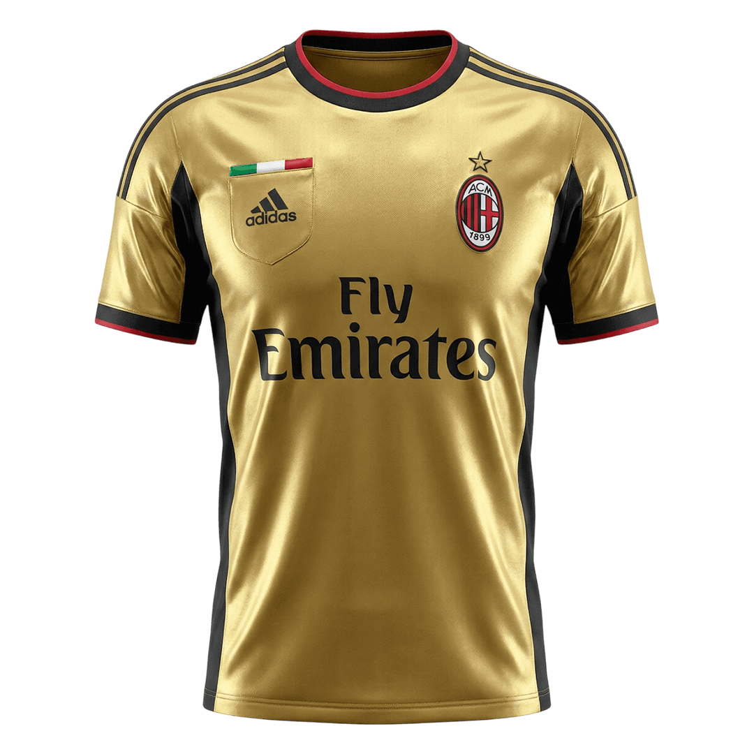 Retro AC Milan Uit Voetbalshirt 2013/14
