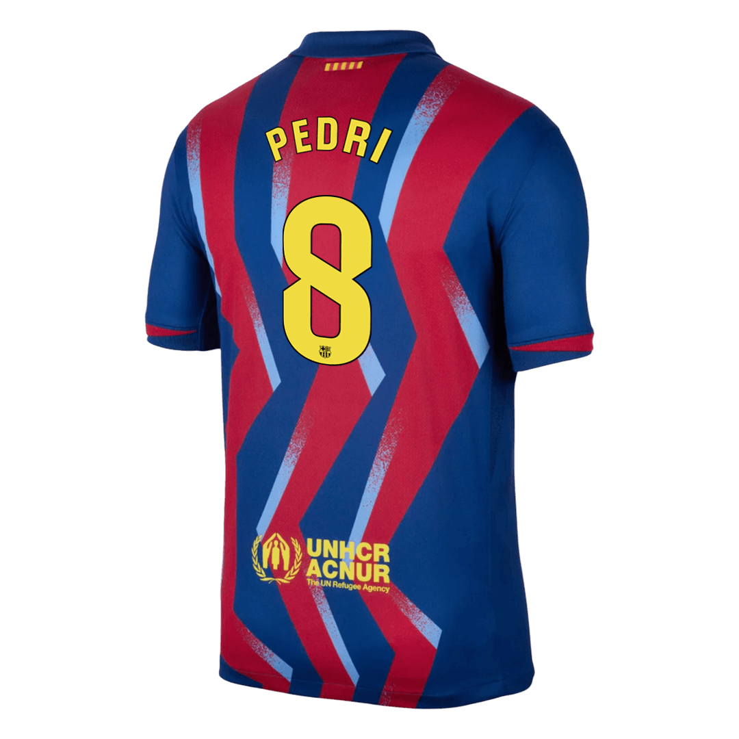PEDRI #8 Heren Barcelona Vierde Uitshirt Voetbalshirt 2025/26
