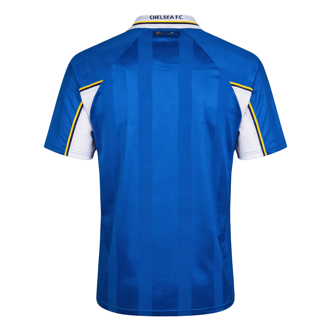 Retro Chelsea Thuis Voetbalshirt 1997/99 - achterkant