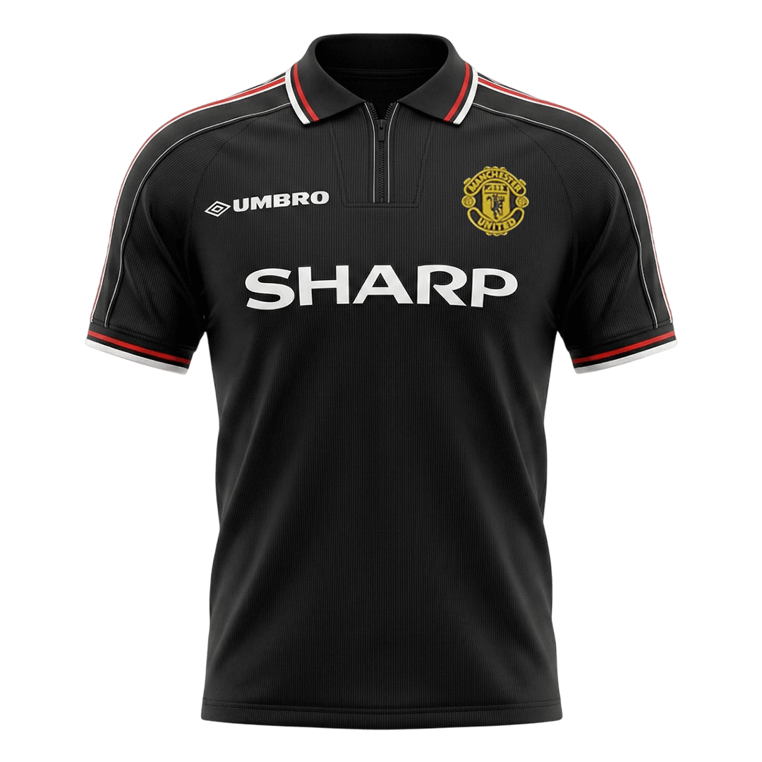 Retro Manchester United Uit Voetbalshirt 1998