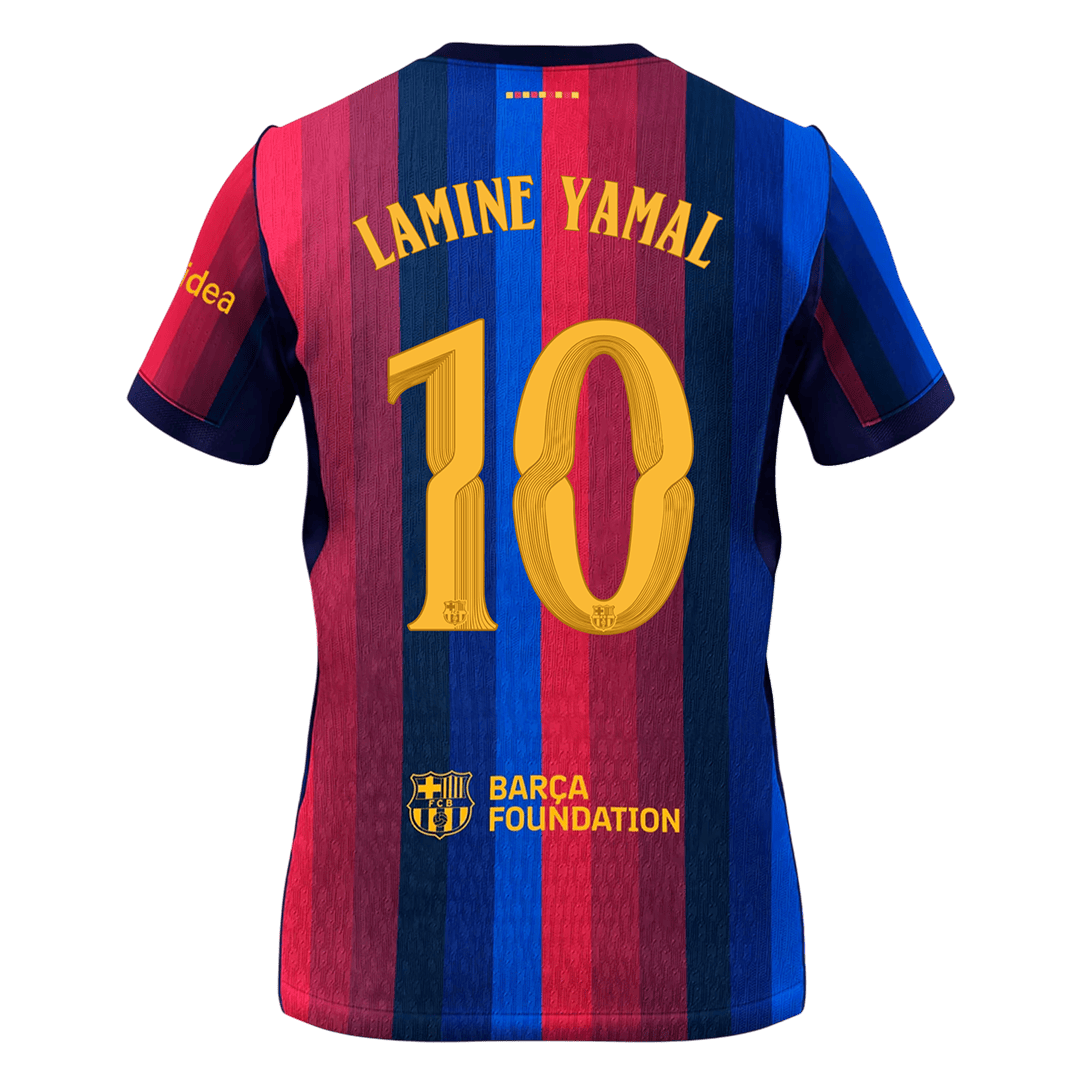 LAMINE YAMAL #10 Heren Barcelona thuisshirt 2026/27