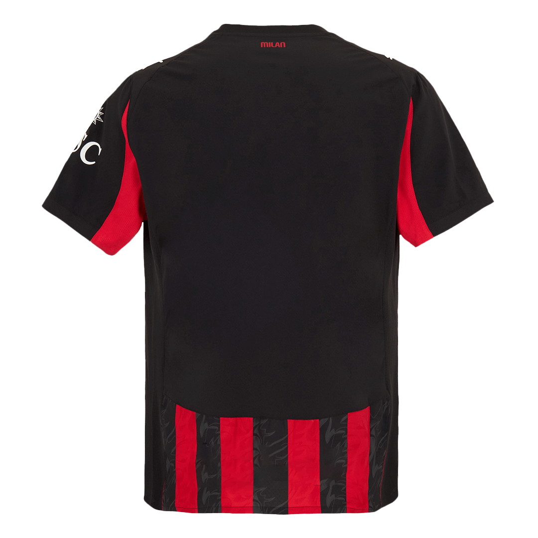 AC Milan Thuis Spelersversie Voetbalshirt 2025/26 - Slim Fit
