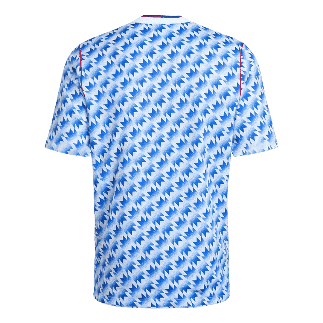Retro Manchester United Uit Voetbalshirt 1990/92 - detail