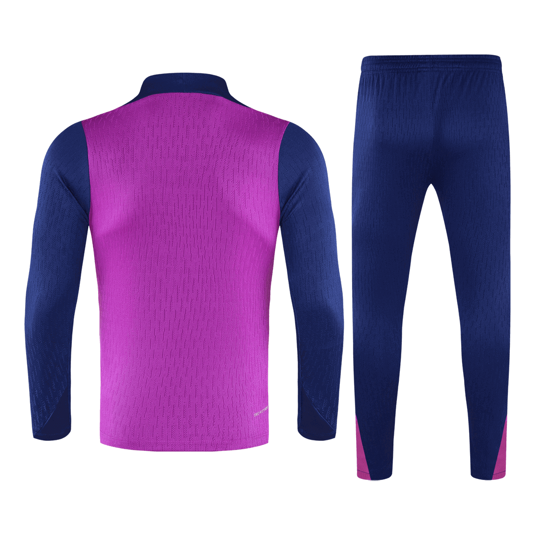 Barcelona Joggingpak met rit Set(top+broek) 2025/26 Purple