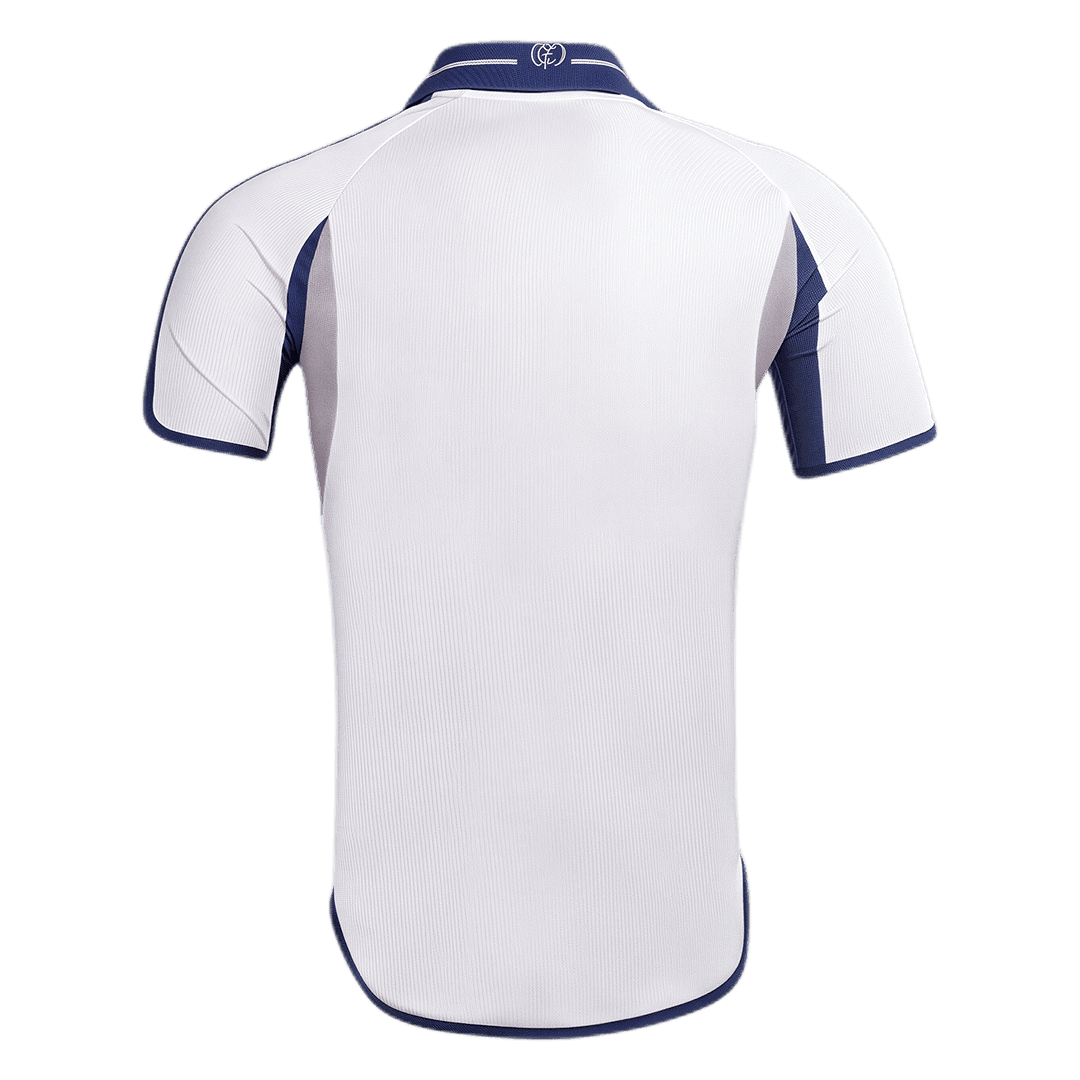 Retro Real Madrid Thuis Voetbalshirt 2000/01 - achterkant
