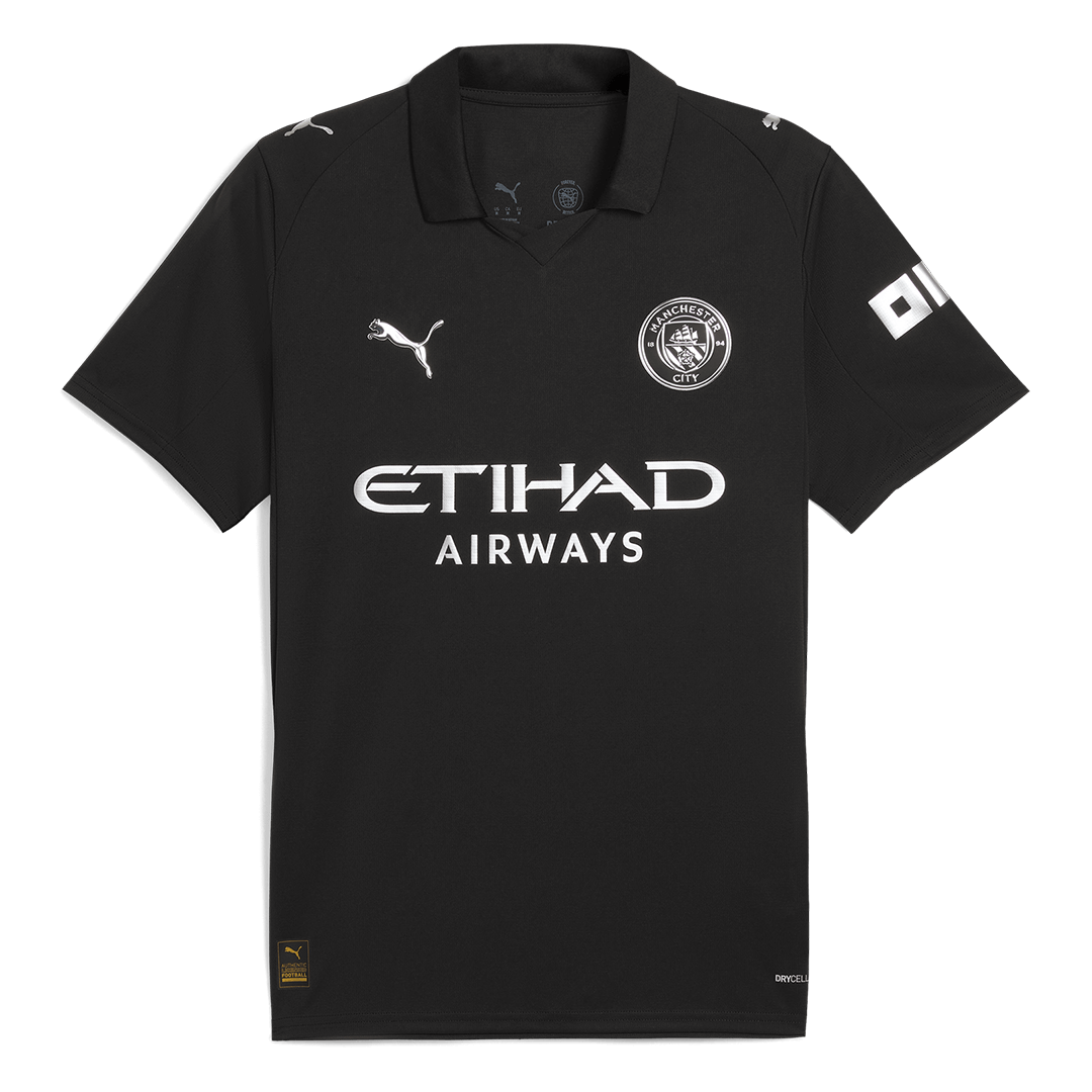 HAALAND #9 Heren Manchester City Uit Voetbalshirt 2025/26