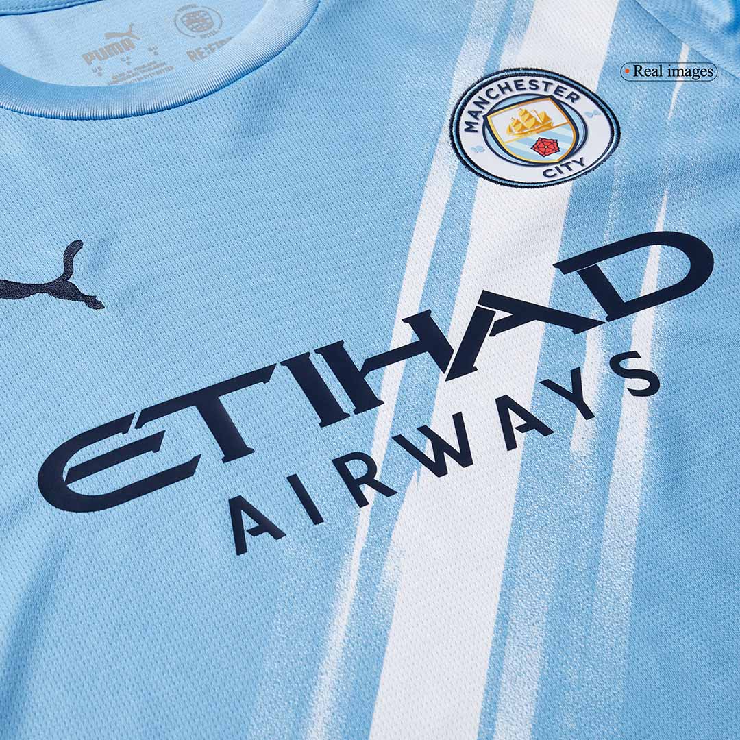 Heren Manchester City Thuis Lange Mouwen Voetbalshirt 2025/26