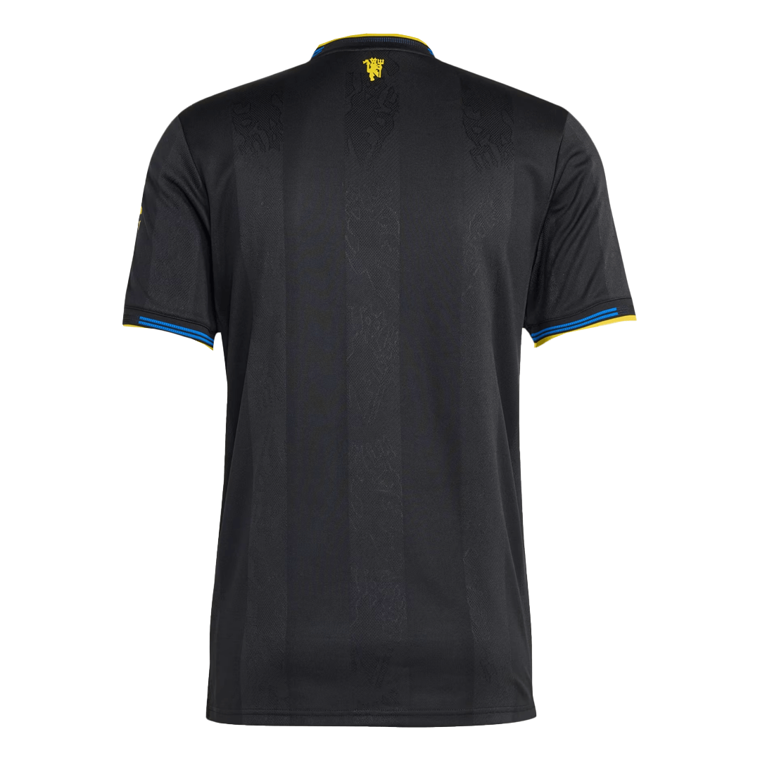 Manchester United Derde Spelersversie Voetbalshirt 2025/26 - Slim Fit