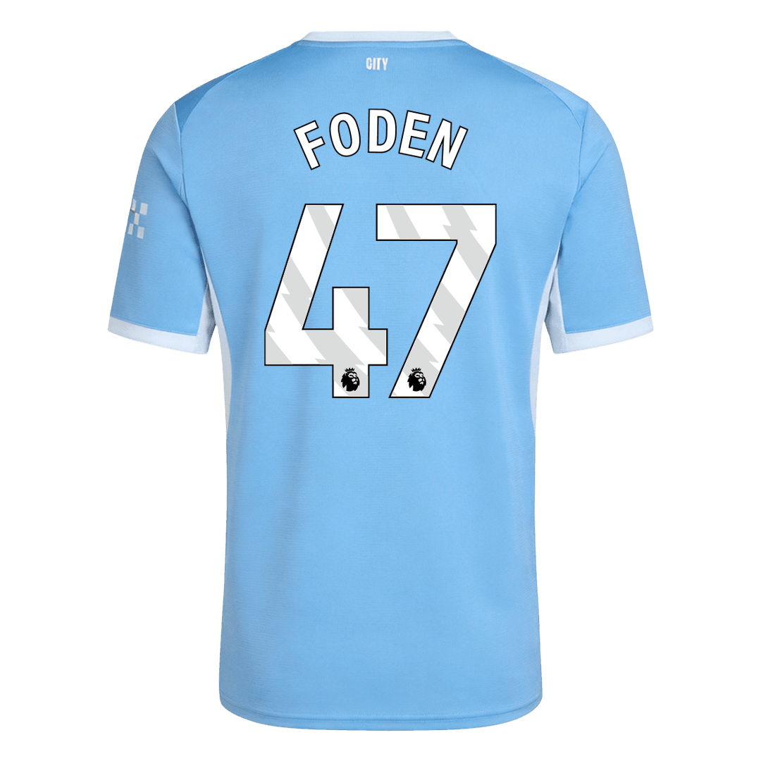 FODEN #47 Heren Manchester City Thuis Voetbalshirt 2026/27