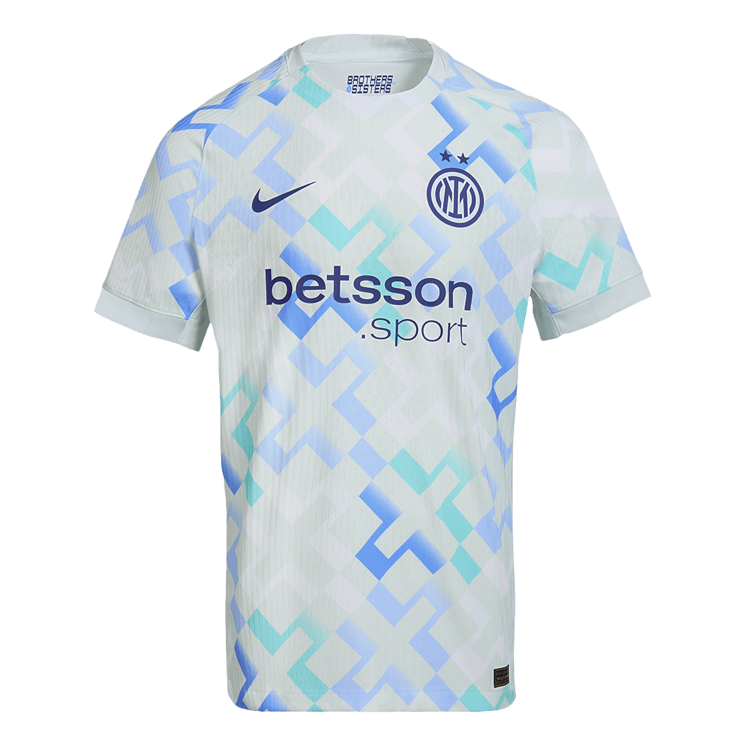 DUMFRIES #2 Inter Milan Uit Spelersversie Voetbalshirt 2025/26 - Slim Fit