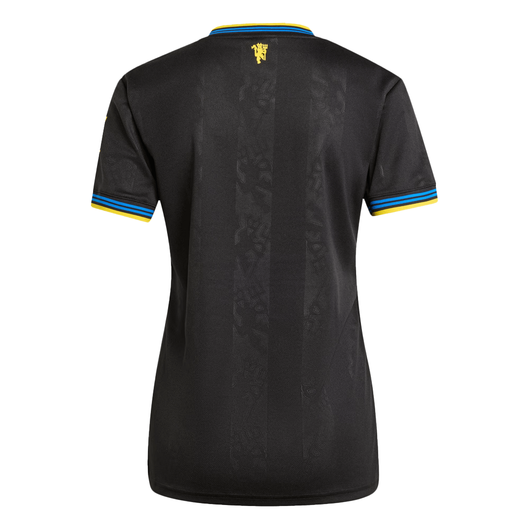 Dames Manchester United Derde Voetbalshirt 2025/26