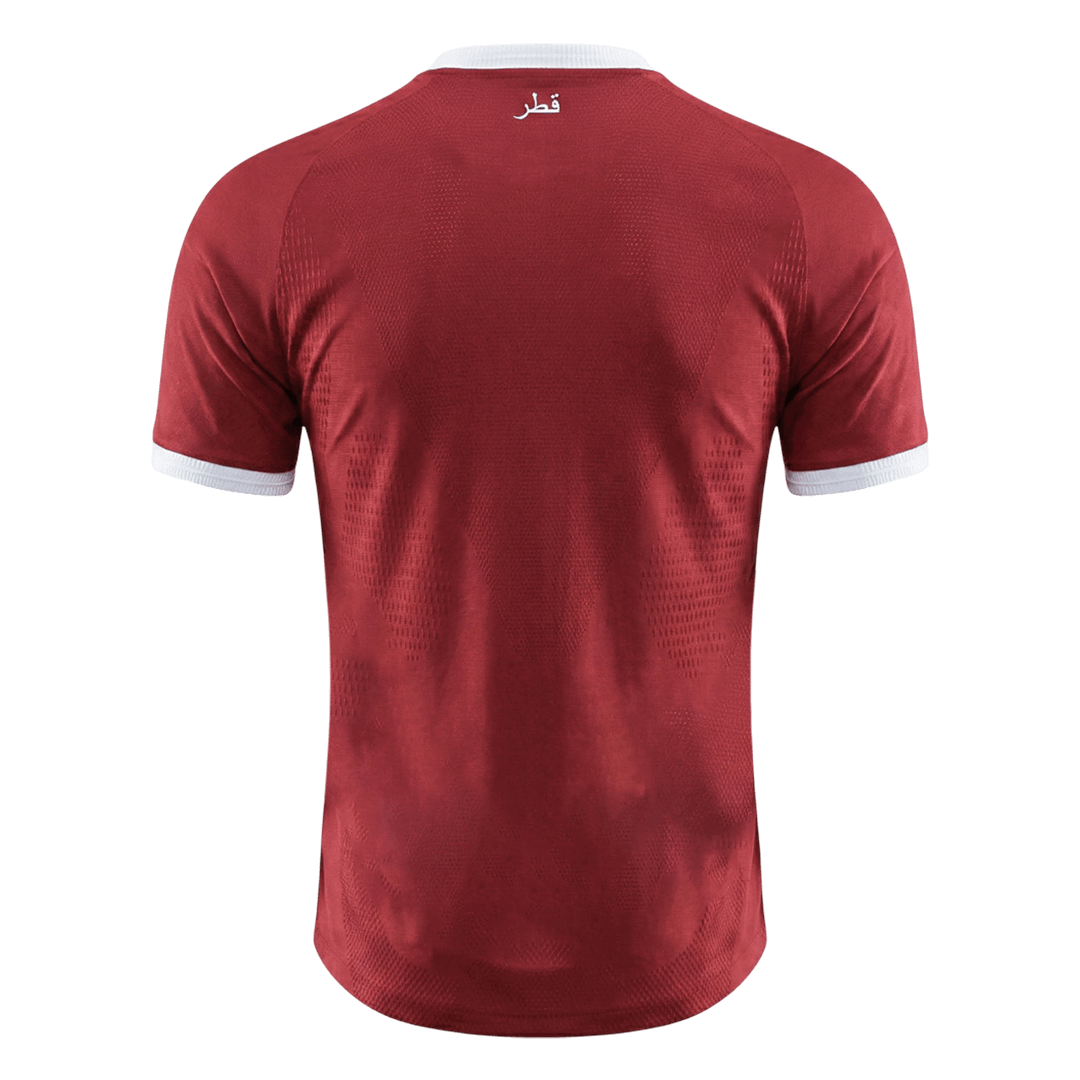 Qatar Thuis Spelersversie Voetbalshirt WK Voetbal 2026 - Slim Fit - foto 10