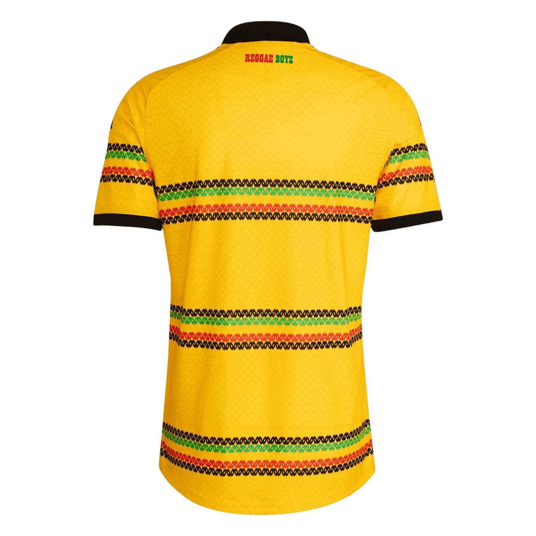 Jamaica Thuis Spelersversie Voetbalshirt WK Voetbal 2026 - Slim Fit - detail