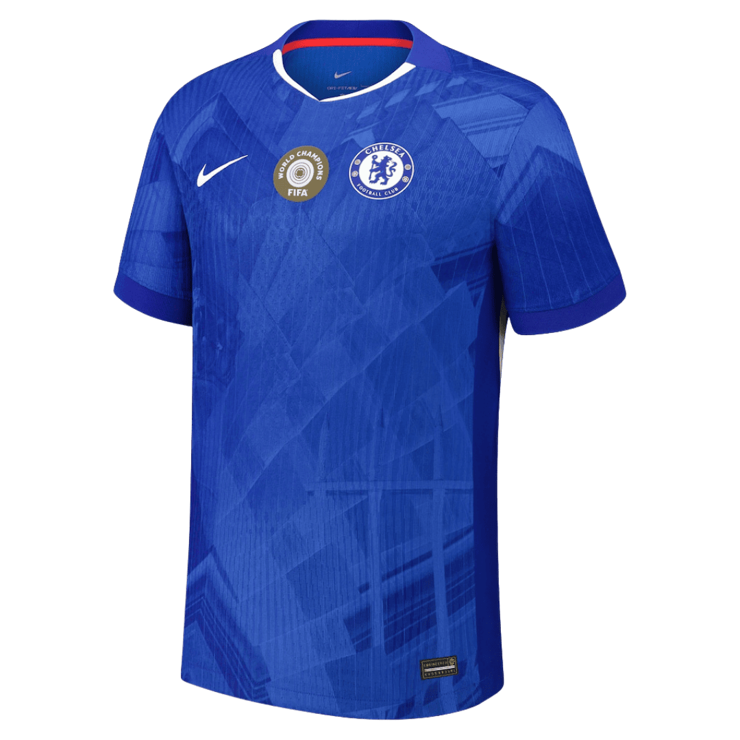 WORLD CHAMPIONS #25 Chelsea Thuis Spelersversie Voetbalshirt 2025/26 - Slim Fit
