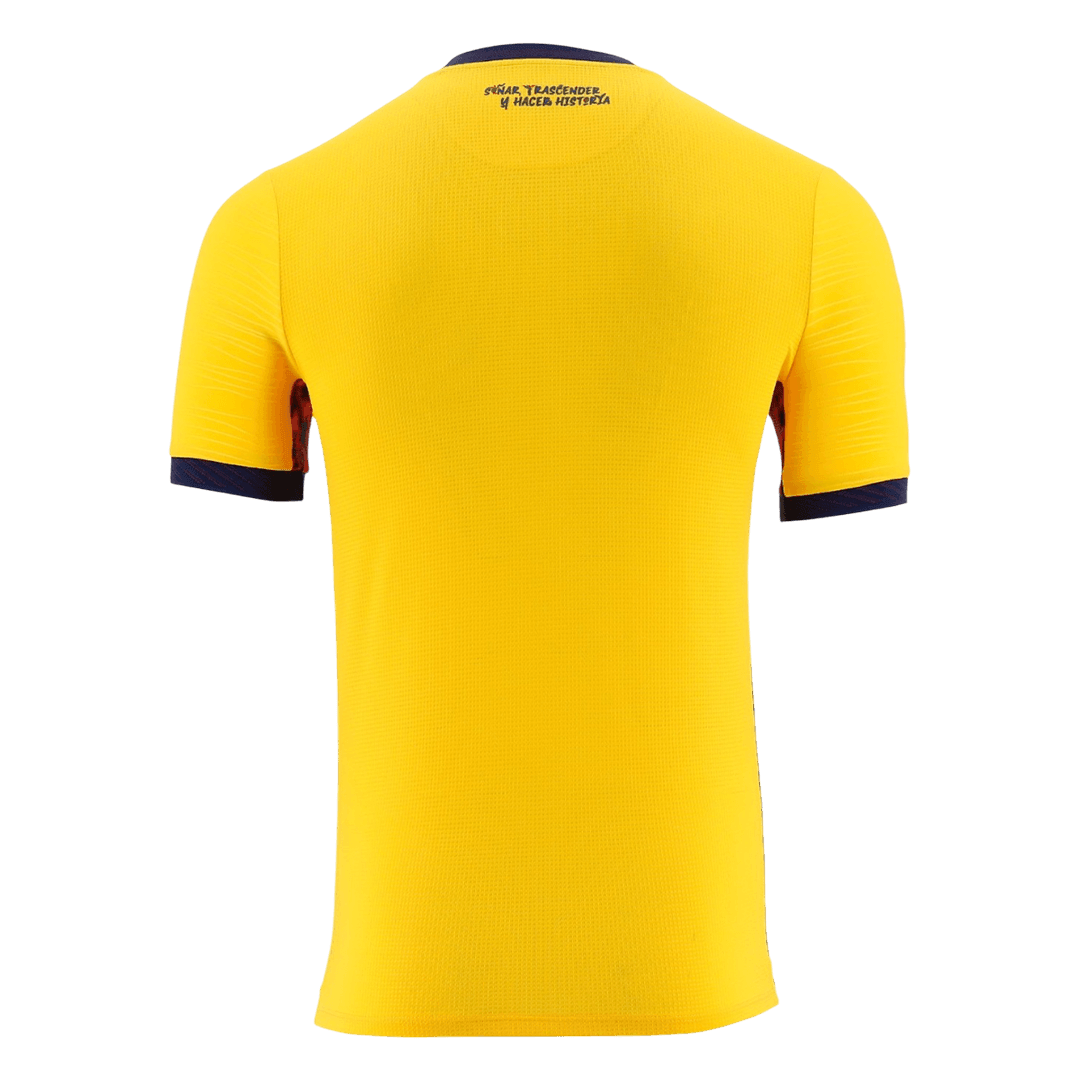 Heren Ecuador Thuis Voetbalshirt WK Voetbal 2026 - detail