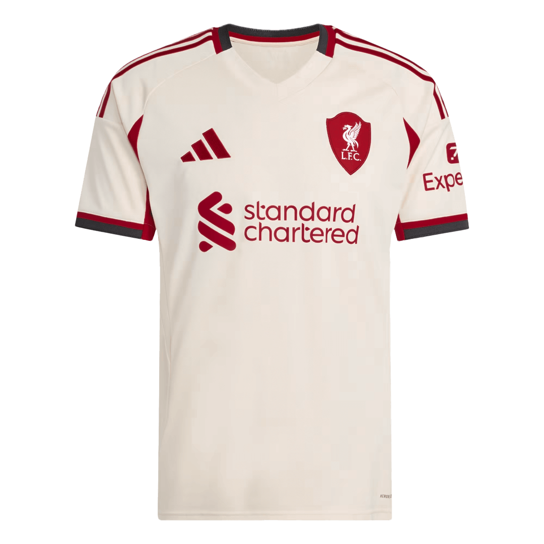 GAKPO #18 Heren Liverpool Uit Voetbalshirt 2025/26