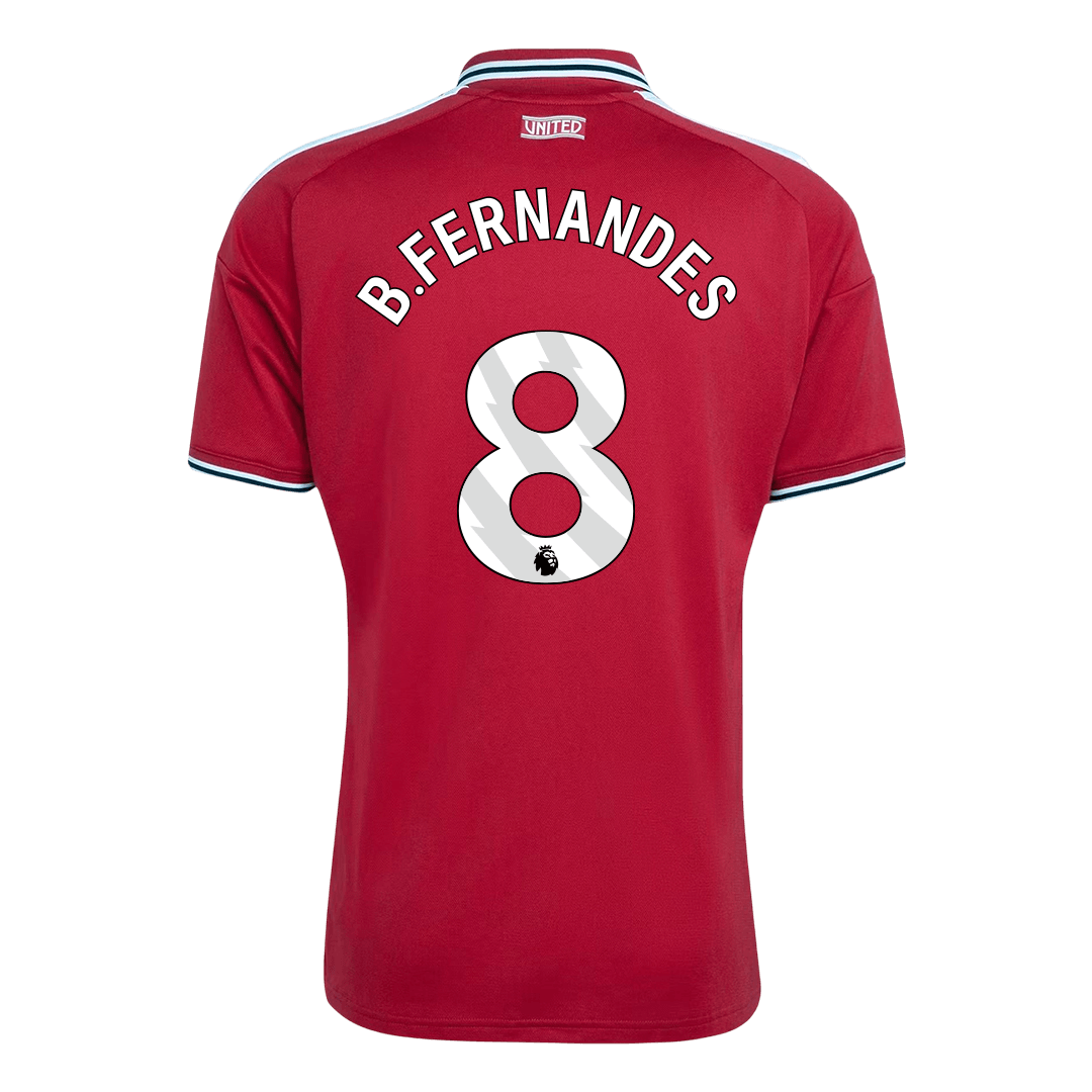 B.FERNANDES #8 Heren Manchester United Thuis Voetbalshirt 2026/27