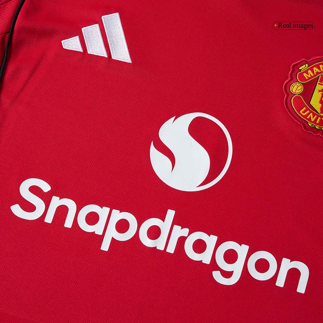 Heren Manchester United Thuis Lange Mouwen Voetbalshirt 2025/26