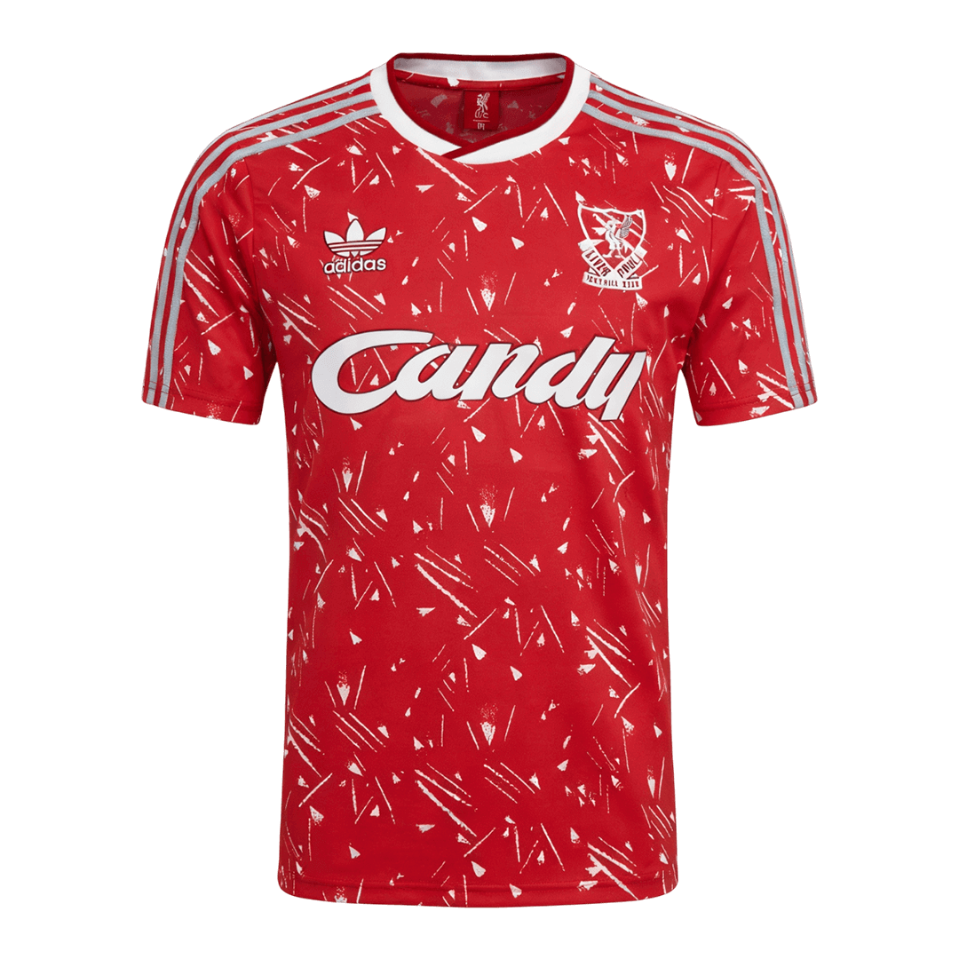 Retro Liverpool Thuis Voetbalshirt 1989/91