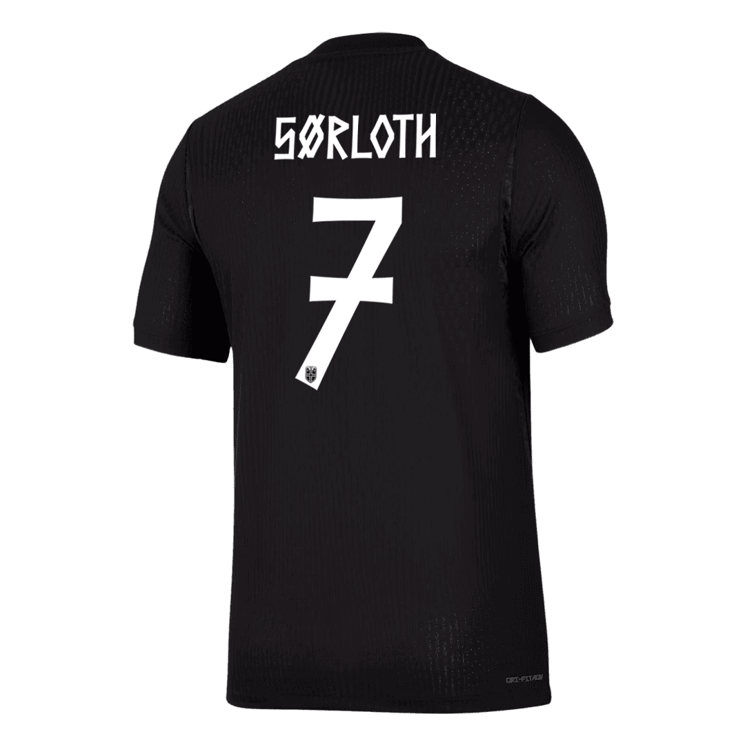 SØRLOTH #7 Noorwegen Spelersversie Uitshirt WK Voetbal 2026 - slim fit