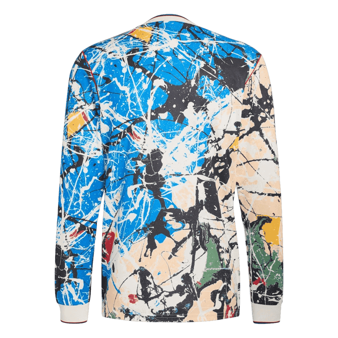 Maillot de football à manches longues Manchester United pour homme, saison 2025/26