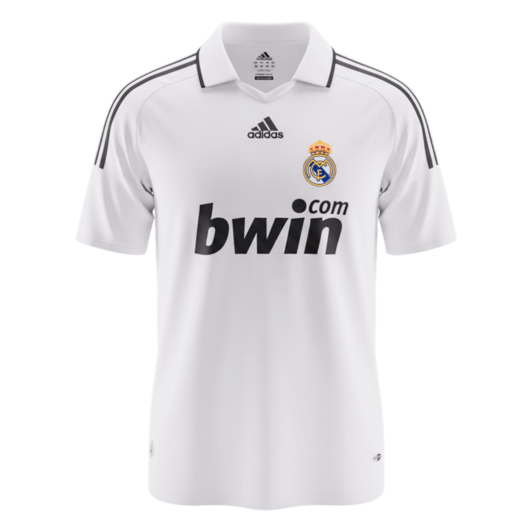 Retro Real Madrid Thuis Voetbalshirt 2008/09