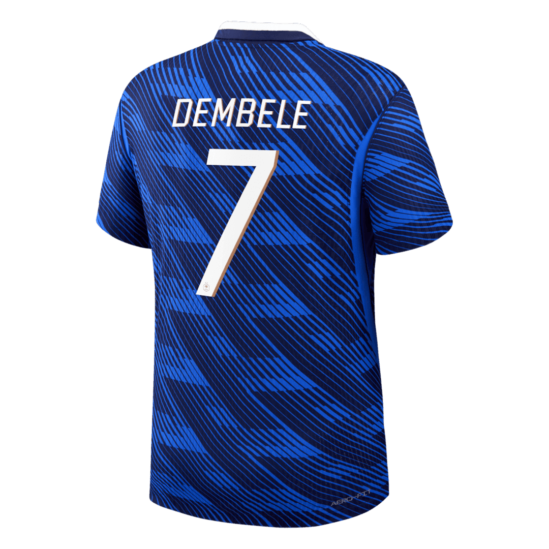DEMBELE #7 France Thuis Spelersversie Voetbalshirt WK Voetbal 2026 - Slim Fit - foto 9