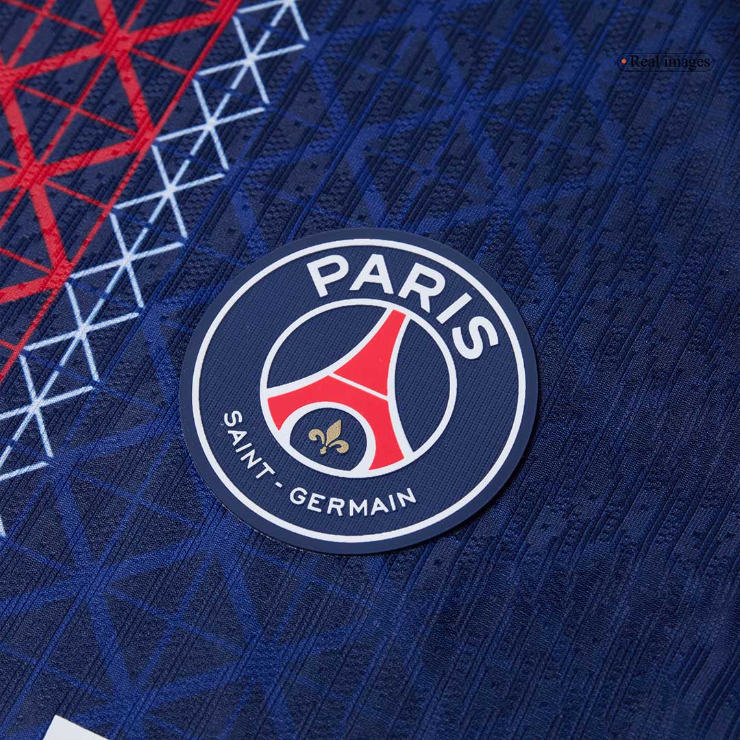 Maillot de football B.BARCOLA #29 PSG Domicile Version Joueur 2025/26 - Coupe Slim