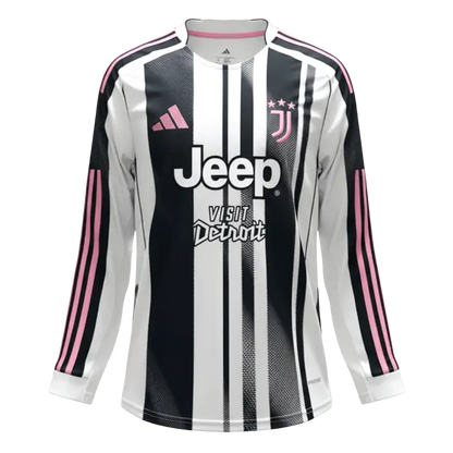 Heren Juventus Thuis Lange Mouwen Voetbalshirt 2025/26