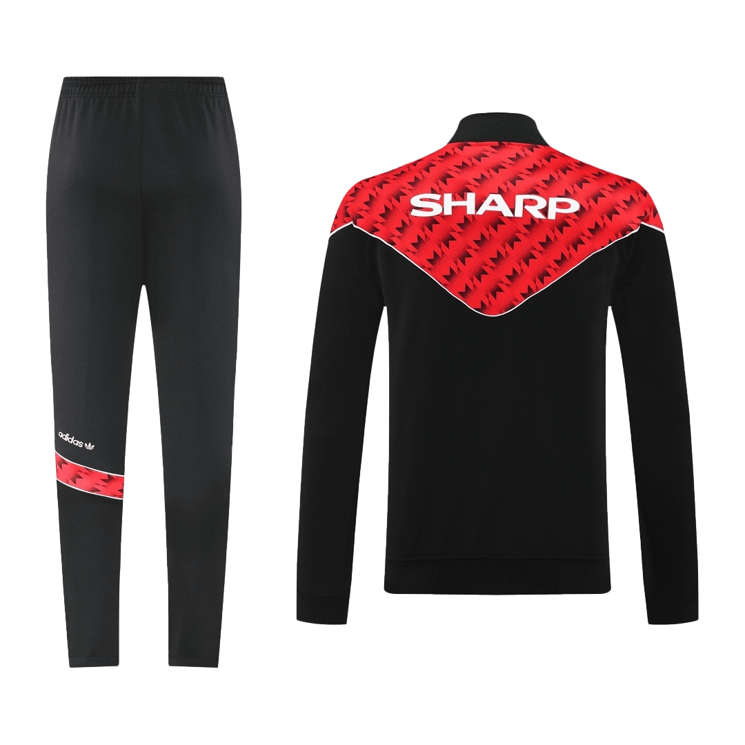 Manchester United Trainingsjack Set(Jas+Broek) 2025/26 Red&Black