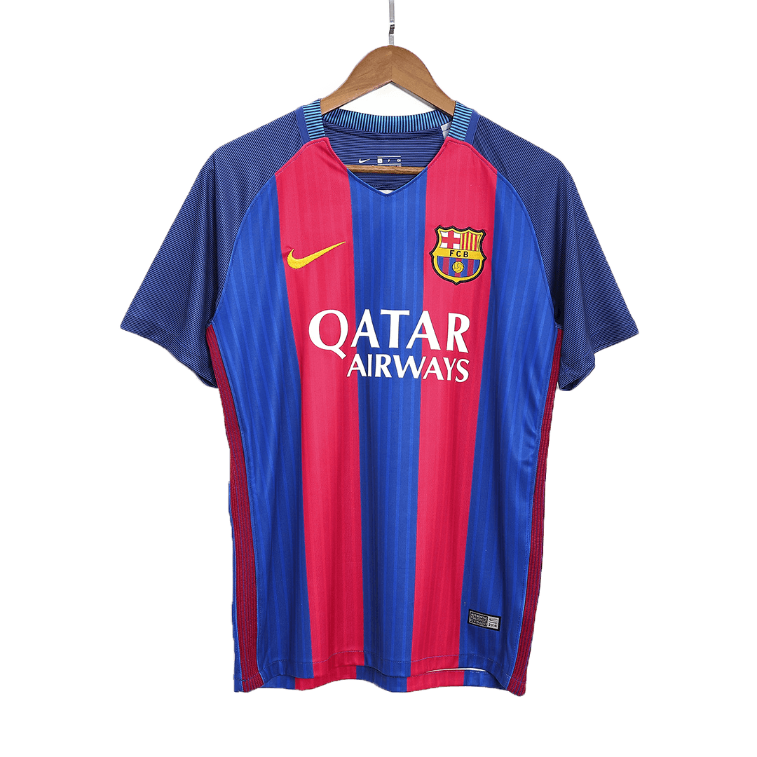 MESSI #10 Retro Barcelona Thuis Voetbalshirt 2016/17