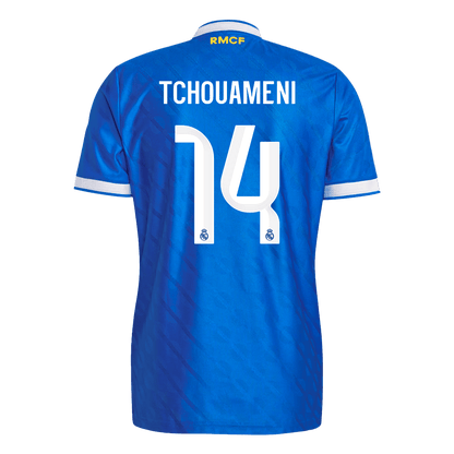 TCHOUAMENI #14 Real Madrid Derde Spelersversie Voetbalshirt 2025/26 - Slim Fit