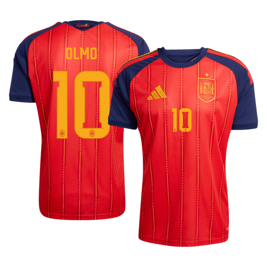 OLMO #10 Heren Spain Thuis Voetbalshirt 2026 [PREMIUM]