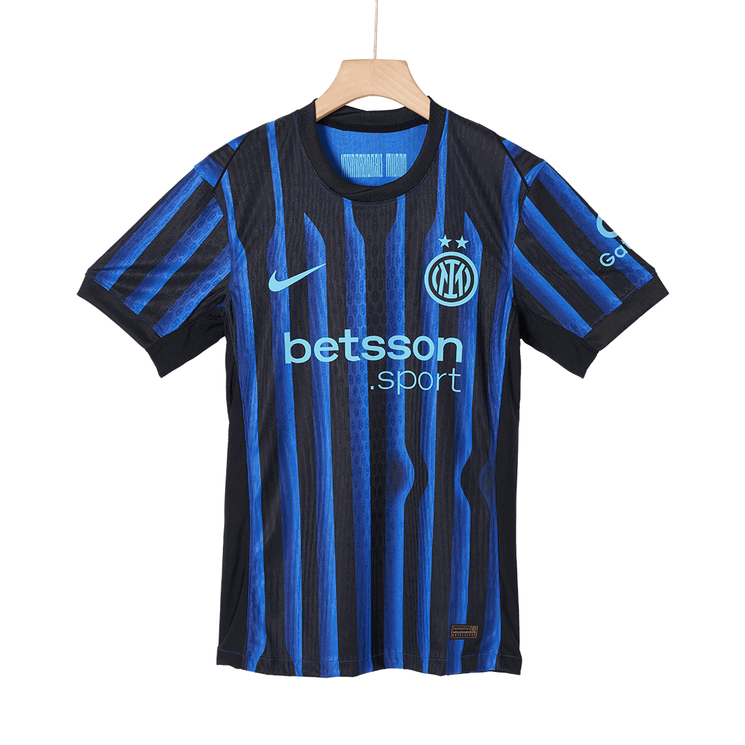 Inter Milan Thuis Spelersversie Voetbalshirt 2025/26 - Slim Fit
