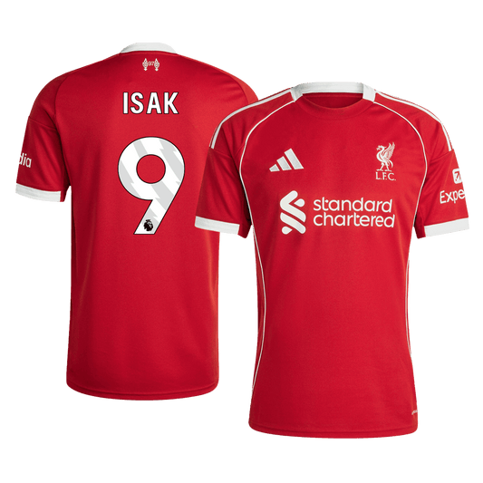 ISAK #9 Heren Liverpool Thuis Voetbalshirt 2025/26