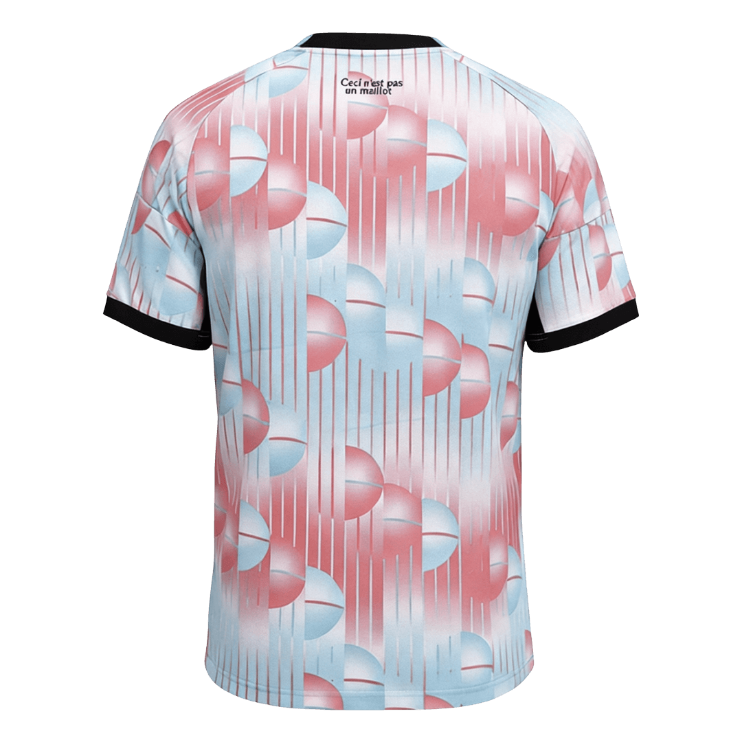 Heren Belgium Uit Voetbalshirt WK Voetbal 2026 - detail