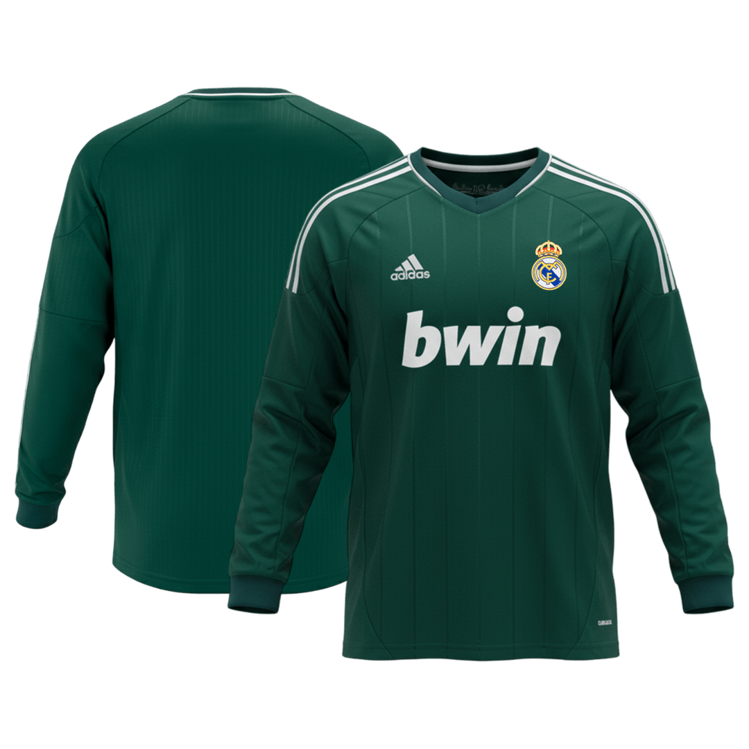 Retro Real Madrid Derde Lange Mouwen Voetbalshirt 2012/13