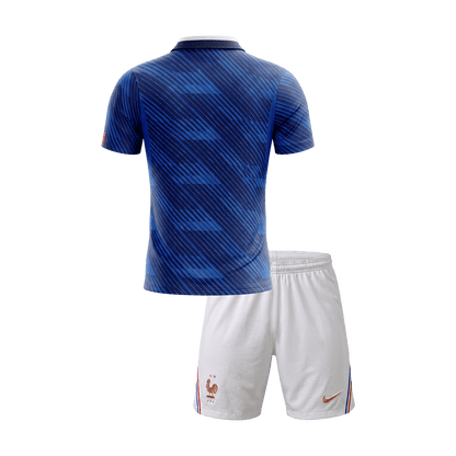 Jeugd France Thuis Tenue WK Voetbal 2026 - achterkant
