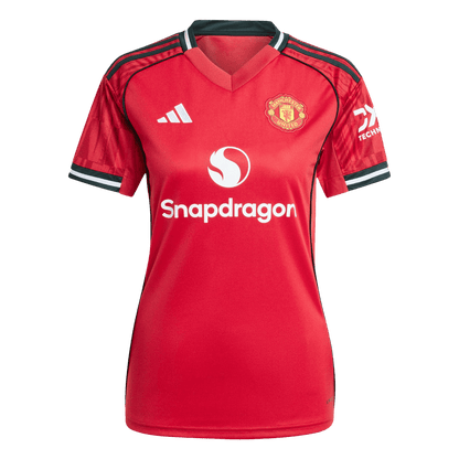 Dames Manchester United Thuis Voetbalshirt 2025/26