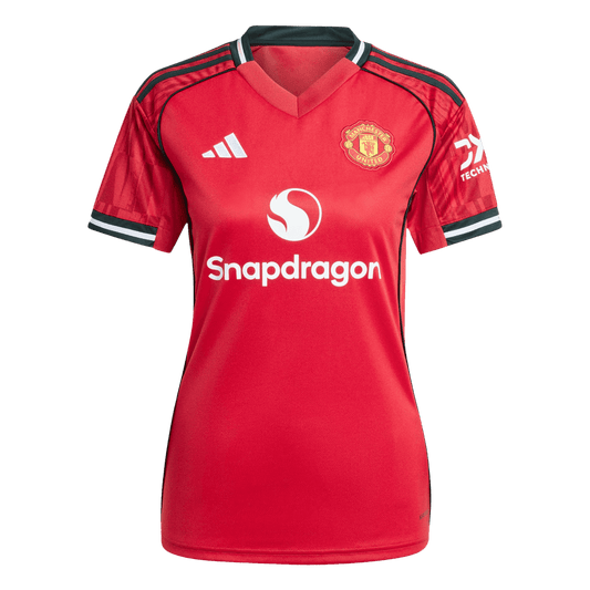 Dames Manchester United Thuis Voetbalshirt 2025/26