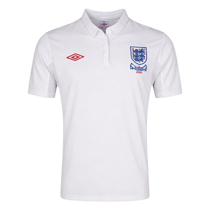 Retro England Thuis Voetbalshirt 2010 - voorkant