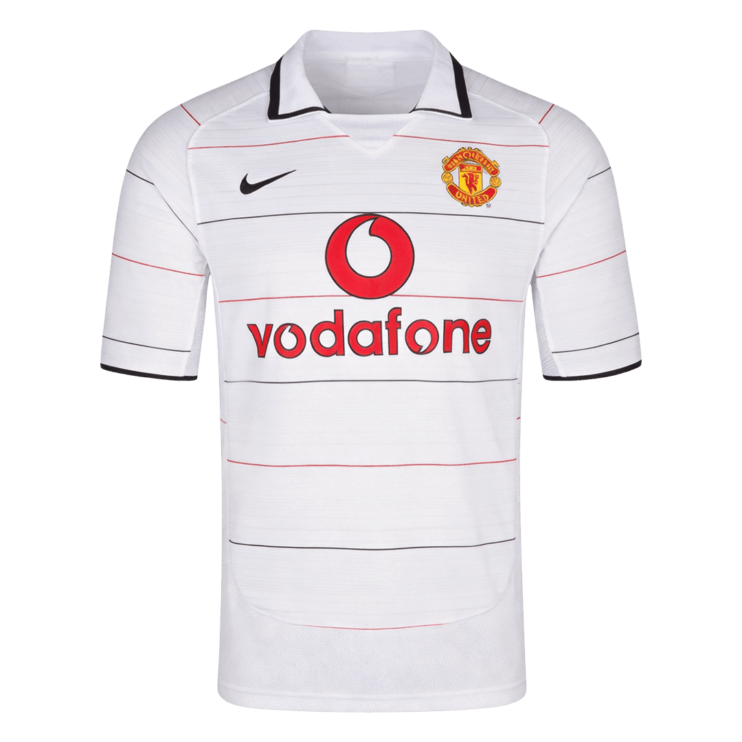 Retro Manchester United Uit Voetbalshirt 2004/06 - voorkant