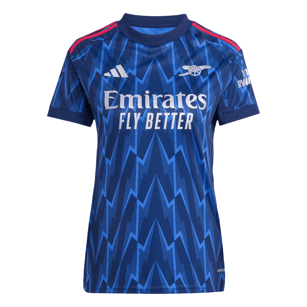 Dames Arsenal Uit Voetbalshirt 2025/26 - voorkant