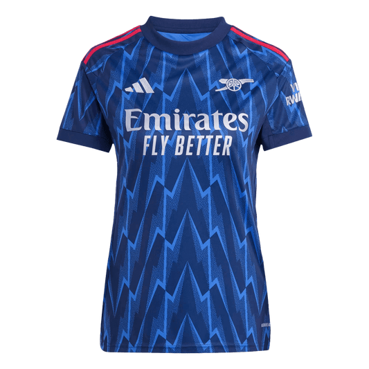 Dames Arsenal Uit Voetbalshirt 2025/26 - voorkant